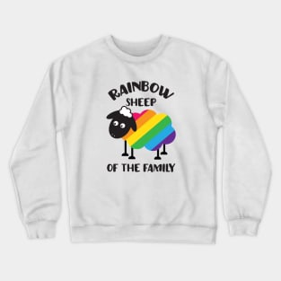 Rainbow Sheep Of The Family LGBT Pride Crewneck Sweatshirt